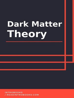 cover image of Dark Matter Theory